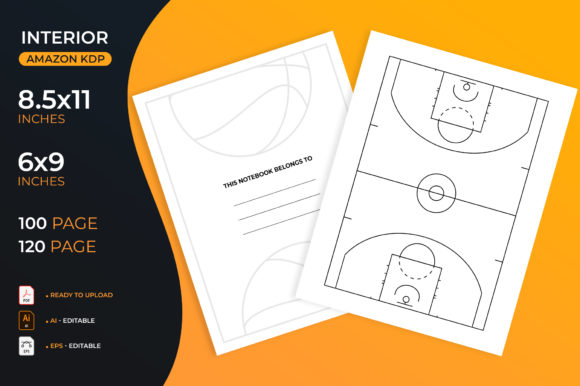 Basketball Coach Playbook - Kdp Interior