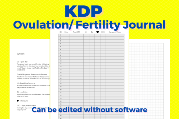 Designing with KDP Ovulation, Fertility Journal