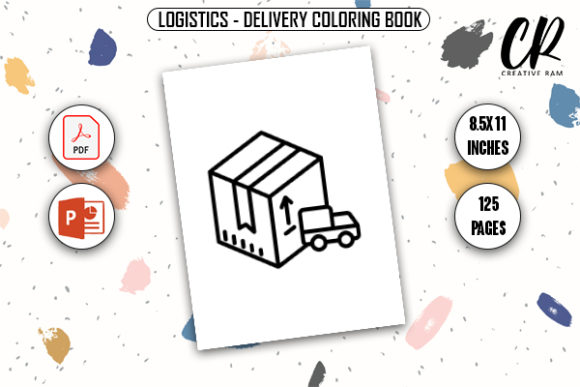 Explore Logistics - Delivery Coloring Book