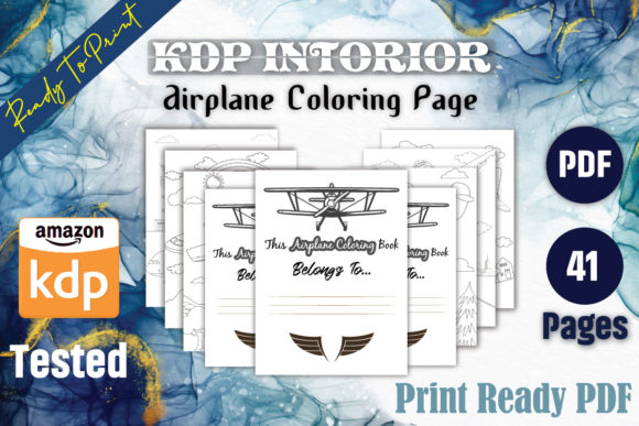 Exploring Airplane Coloring Pages for Your KDP Publishing Business