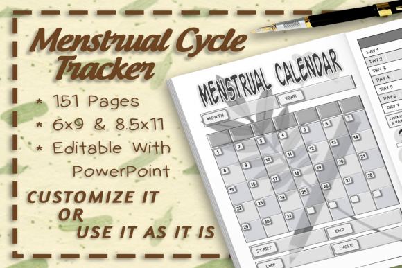 Managing Your Menstrual Cycle with the 151-Page Tracker