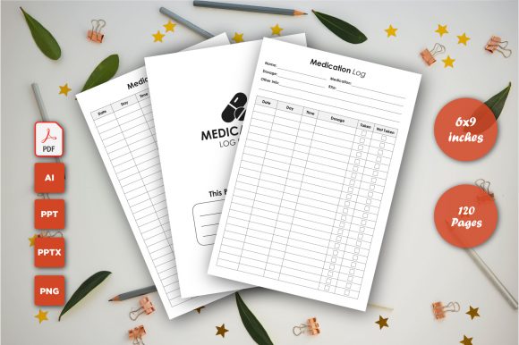 Medication Log Book KDP Interior Design: A Comprehensive Guide